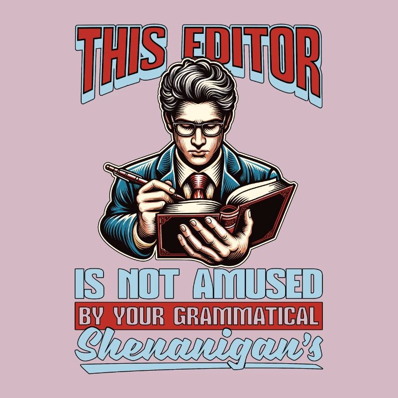 This Editor Is Not Amused By Publisher Book Editor