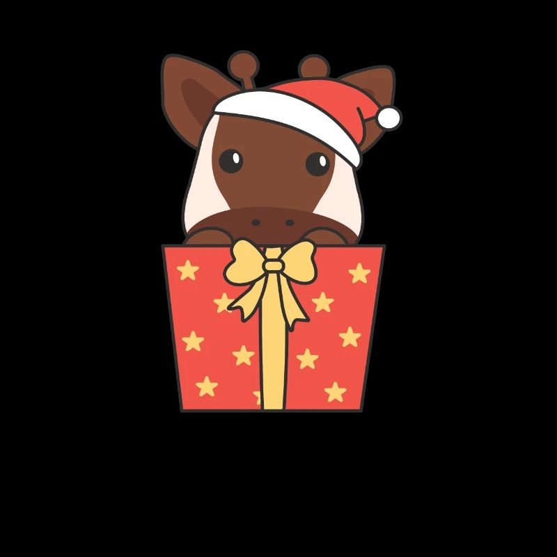 Okapi Cadeau de Noël Animaux d’hiver