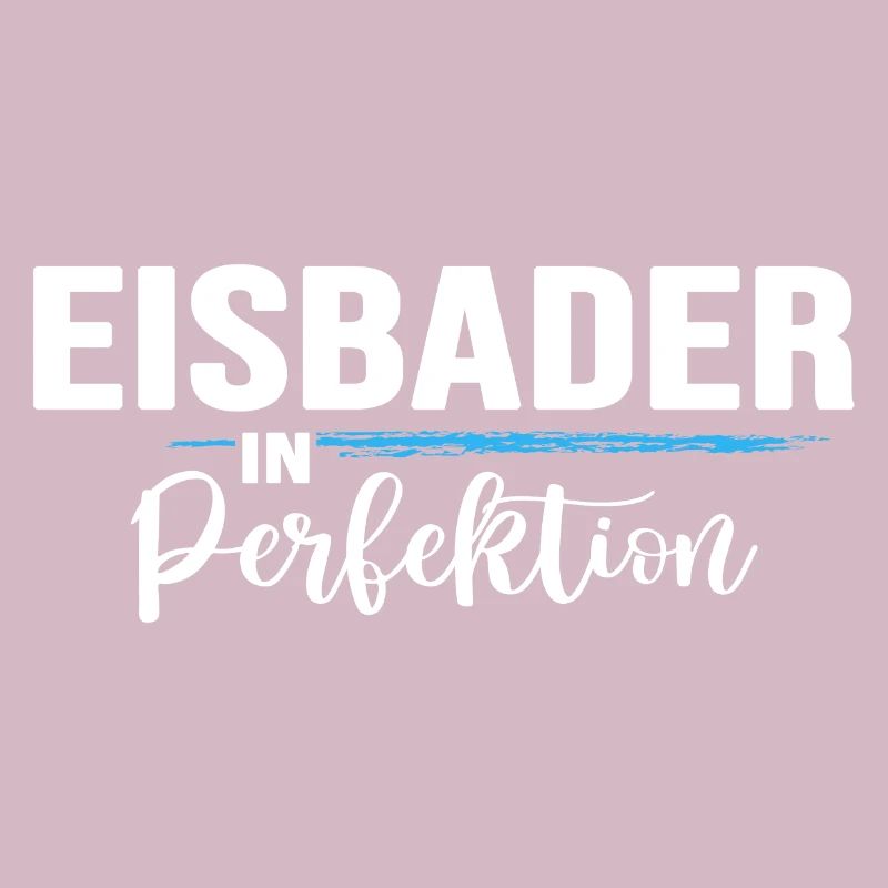 Eisbaden Eisbader im Eisbad Winterbaden
