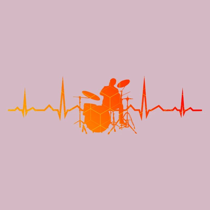Drummer Drum Kit Drummer Men
