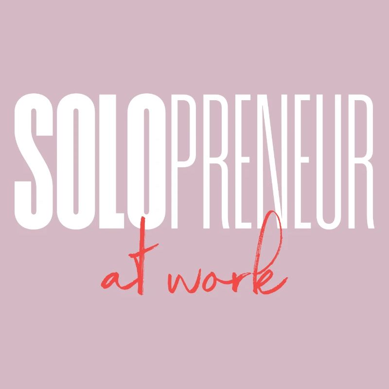 Solopreneur at work