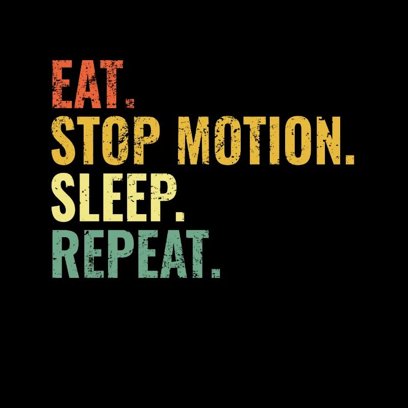 Stop Motion Eat Sleep Répéter