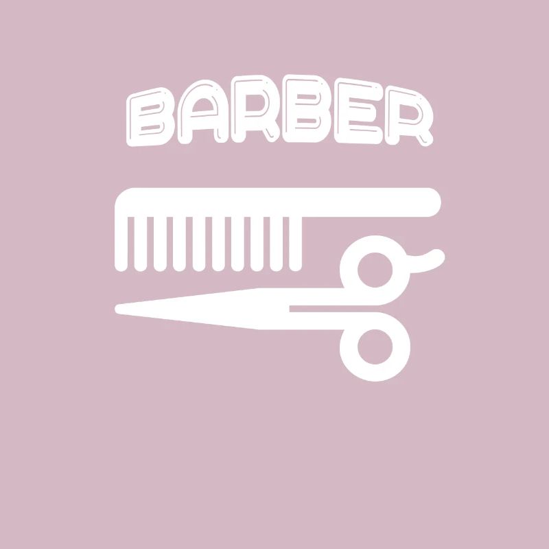 Barber comb scissors barber