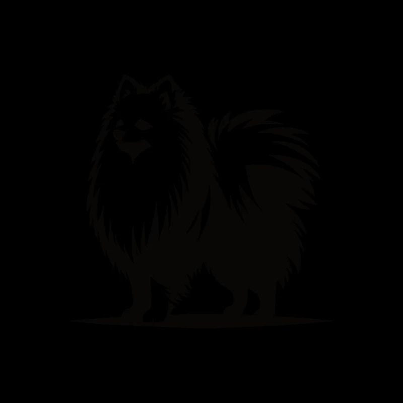 Spitz – Fluffy & Loyal, grand design pour chien