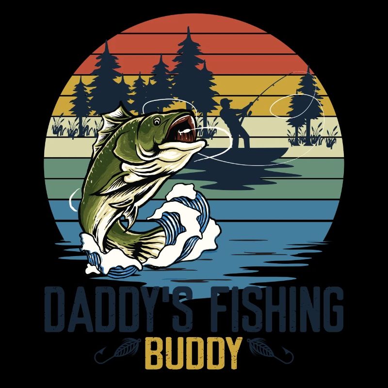 Papa et papa Pêche Buddy
