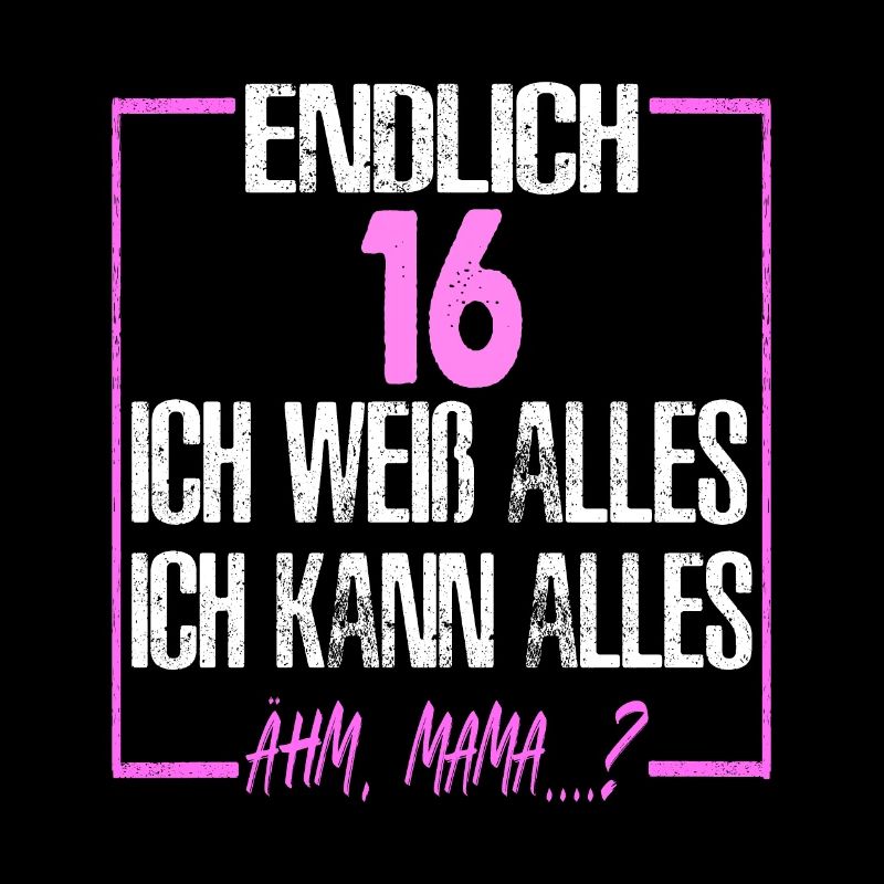 16.Geburtstag Geschenkidee