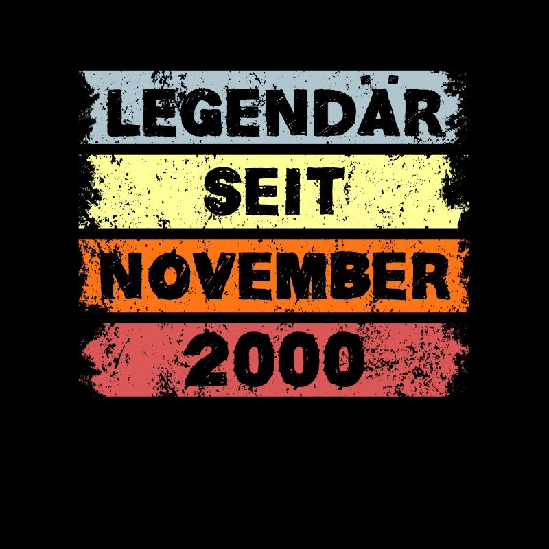 Legendär seit November 2000 - Geburtstag