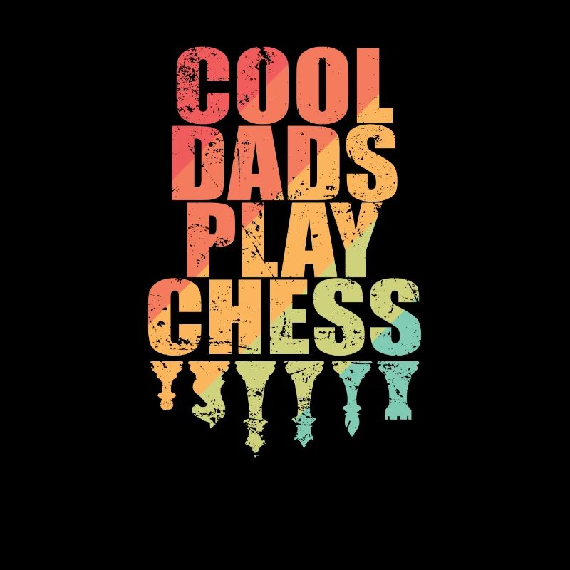 Cool Dads play Chess Chess Brain Teaser