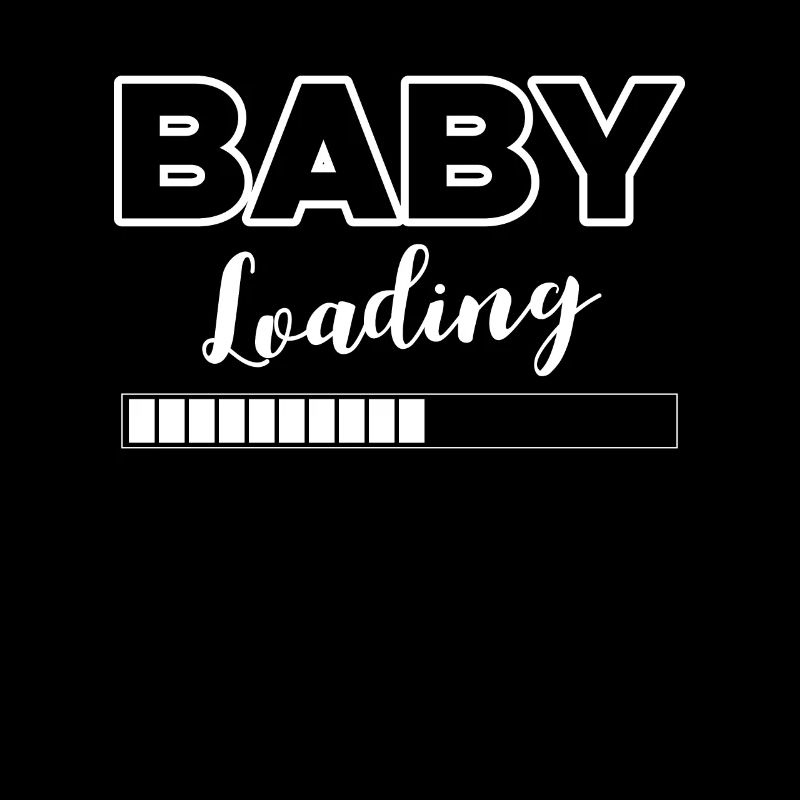 Baby Loading Geschenk Werdende Mutter
