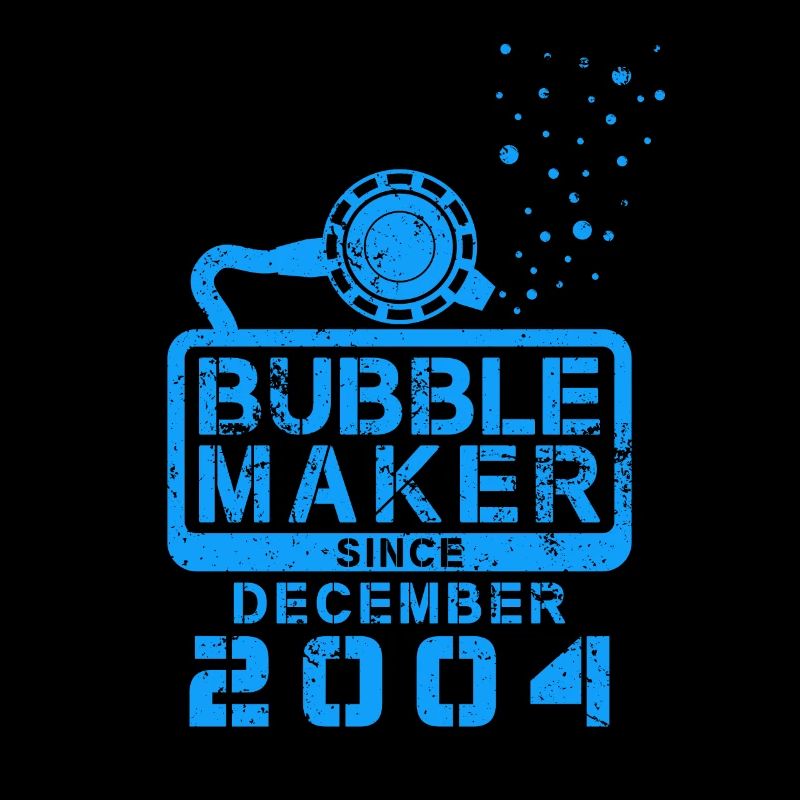 Taucher Geburtstag Bubblemaker seit Dezember 2004