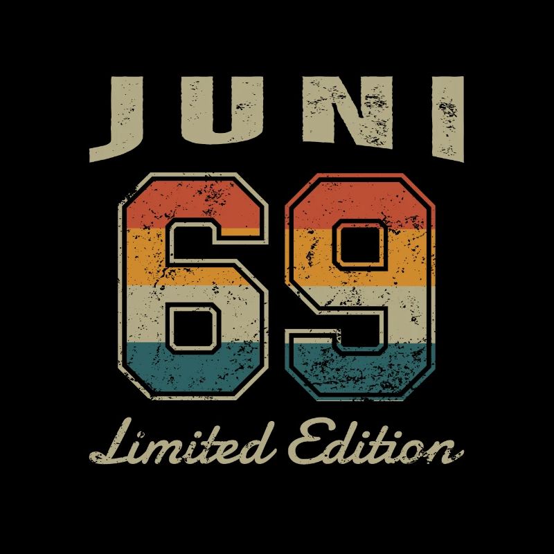 Geburtstag: Juni 1969 - Limited Edition Retro