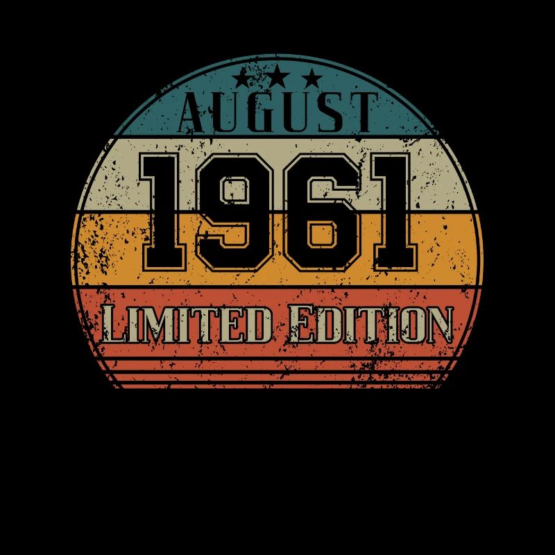 Geburtstag - Limited Edition August 1961