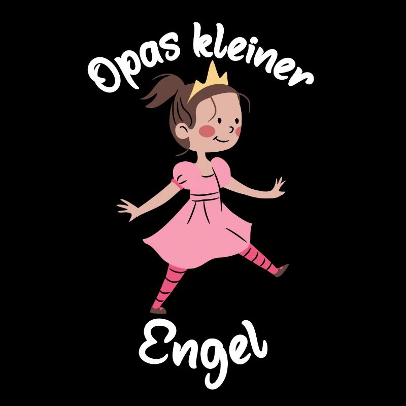 Enkelin Opas kleiner Engel Mädchen Opas Enkelkind