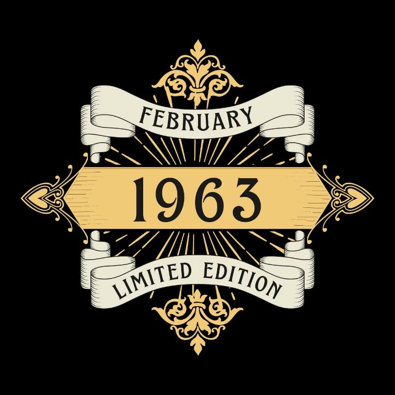 Février 1963 anniversaire édition limitée