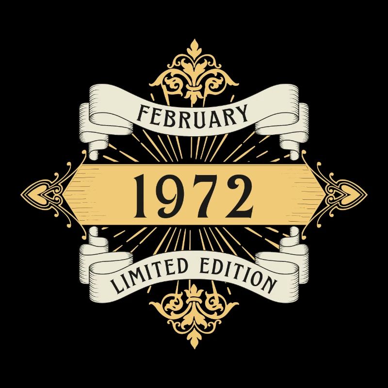 Février 1972 anniversaire édition limitée