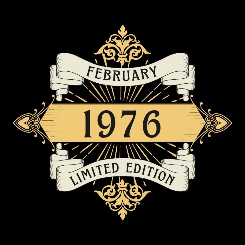 Février 1976 anniversaire édition limitée