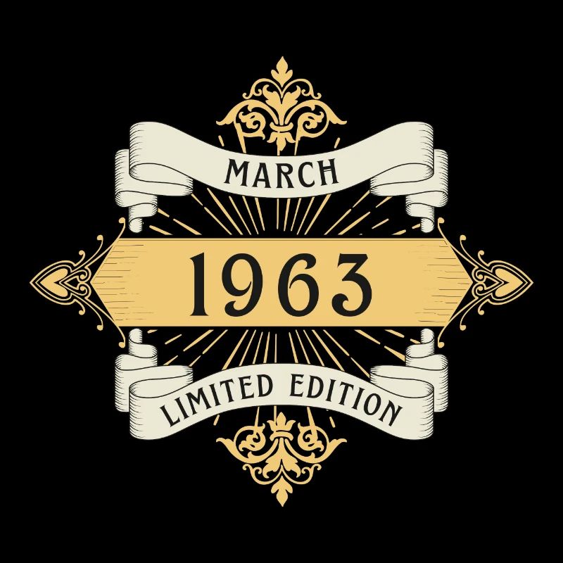 Mars 1963 anniversaire édition limitée