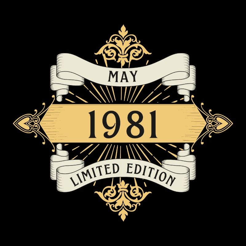 Anniversaire de mai 1981 Édition limitée