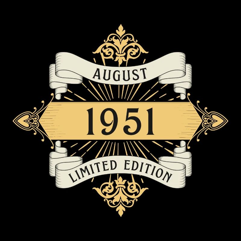 Août 1951 Anniversaire Édition Limitée