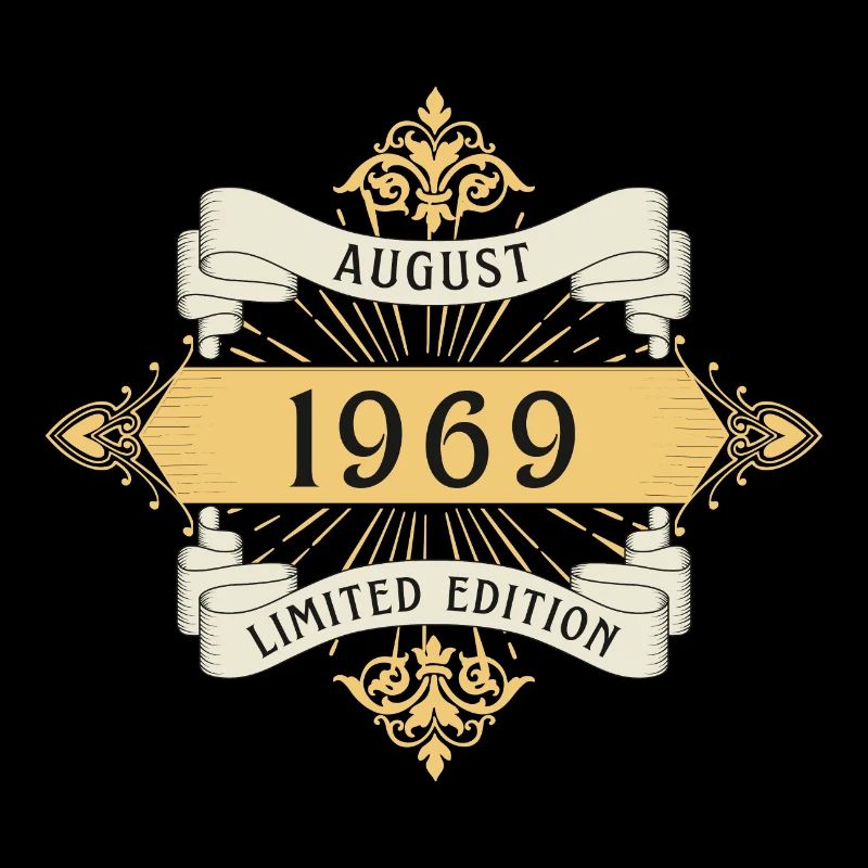 August 1969 Birthday Limited Edition