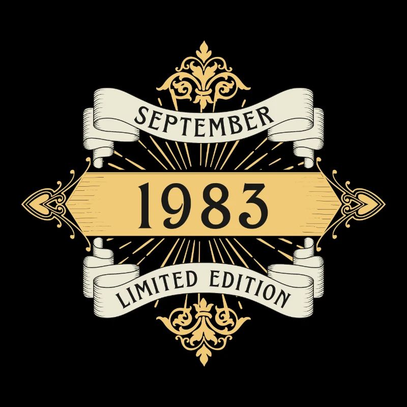 September 1983 Geburtstag Limited Edition