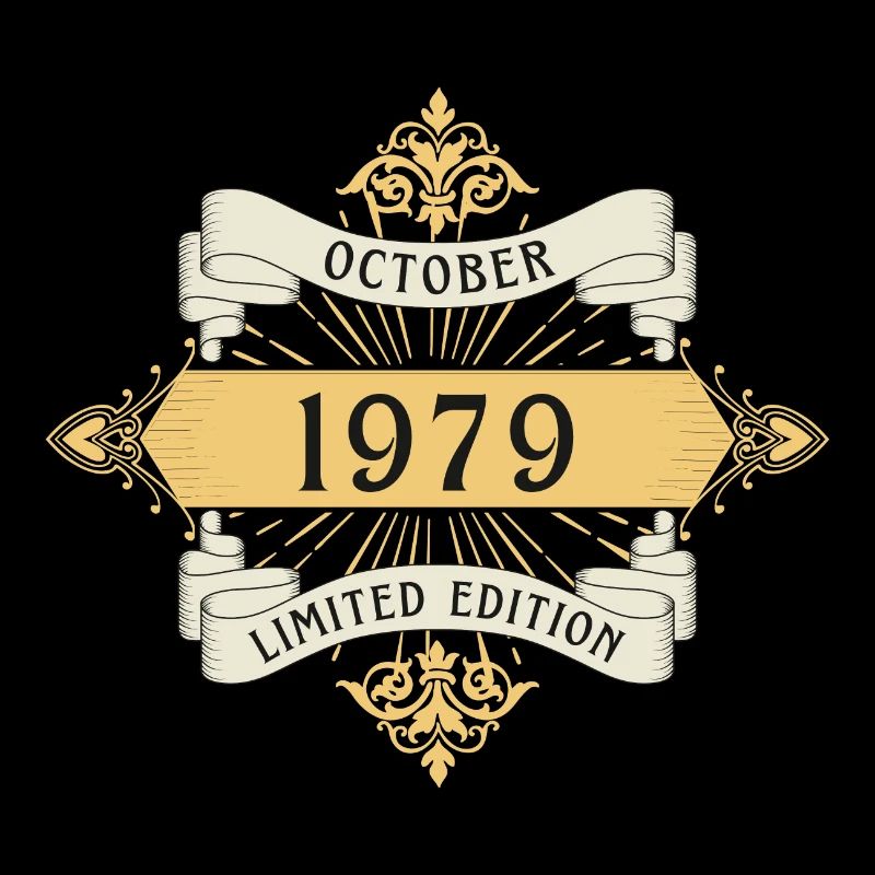 October 1979 Birthday Limited Edition