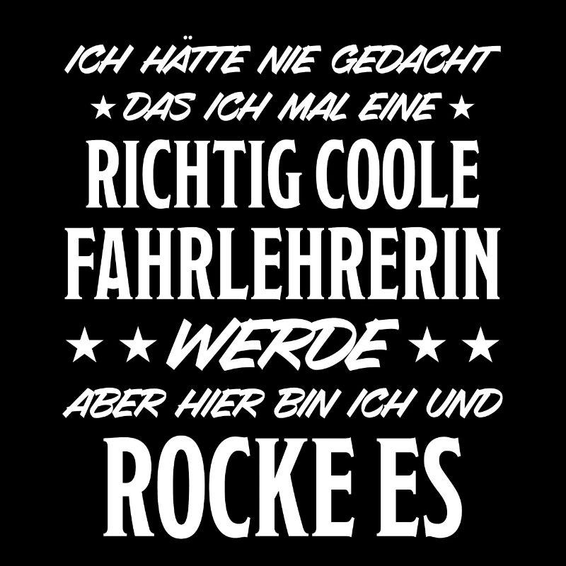 Fahrlehrerin Fahrschullehrerin Fun Spruch Geschenk