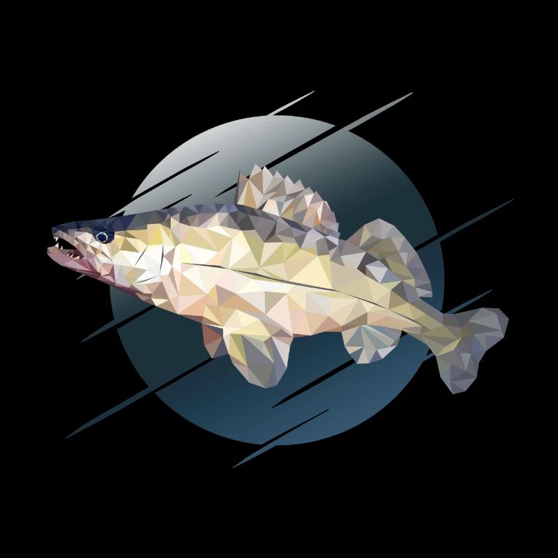 Pêche de pêche Zander