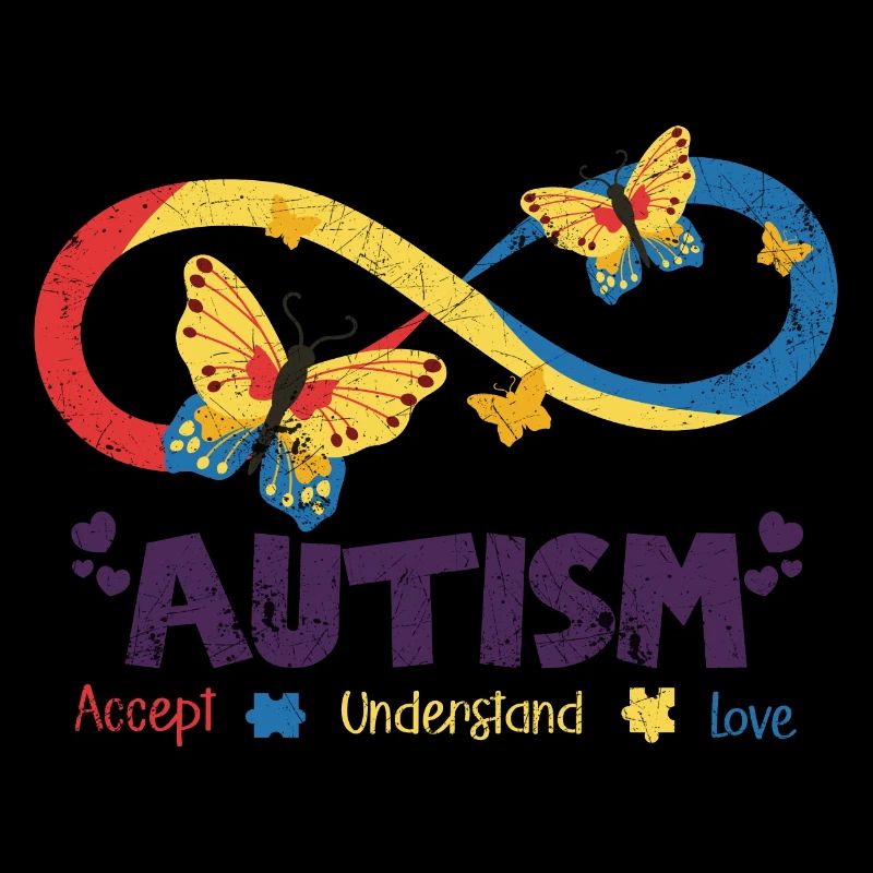 AUTISTIC BUTTERFLY ENDLESS LOOP SRPRUCH MOTIF