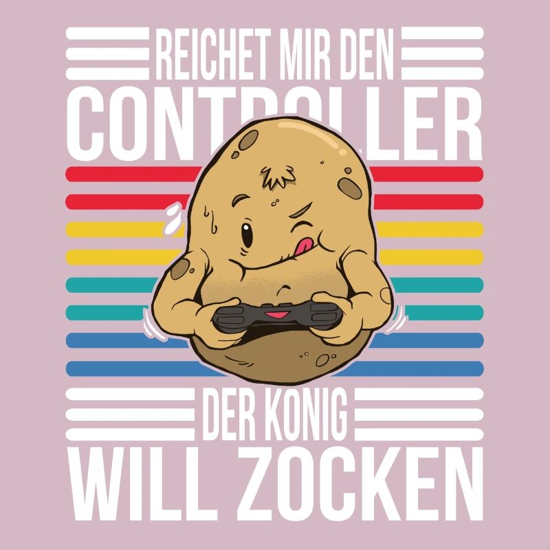 Gaming Zocken Reichet mir den Controller König