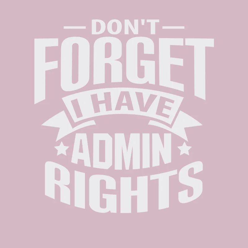 IT Technician Admin Rights Gift Gift