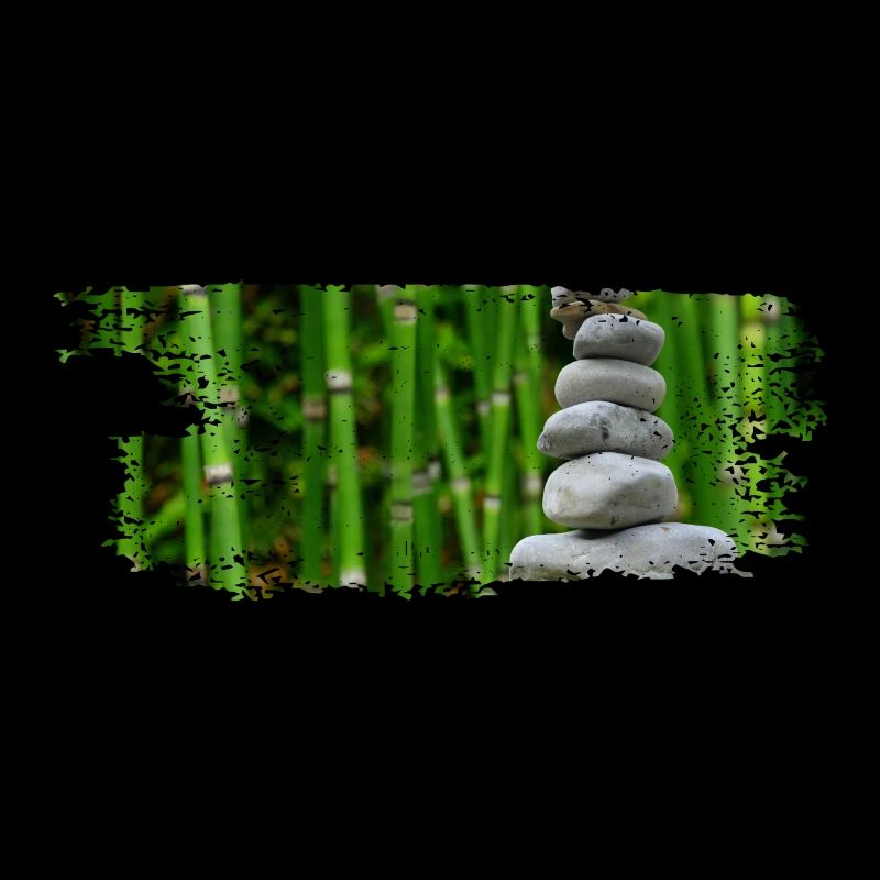 Paintbrush Zen Stones