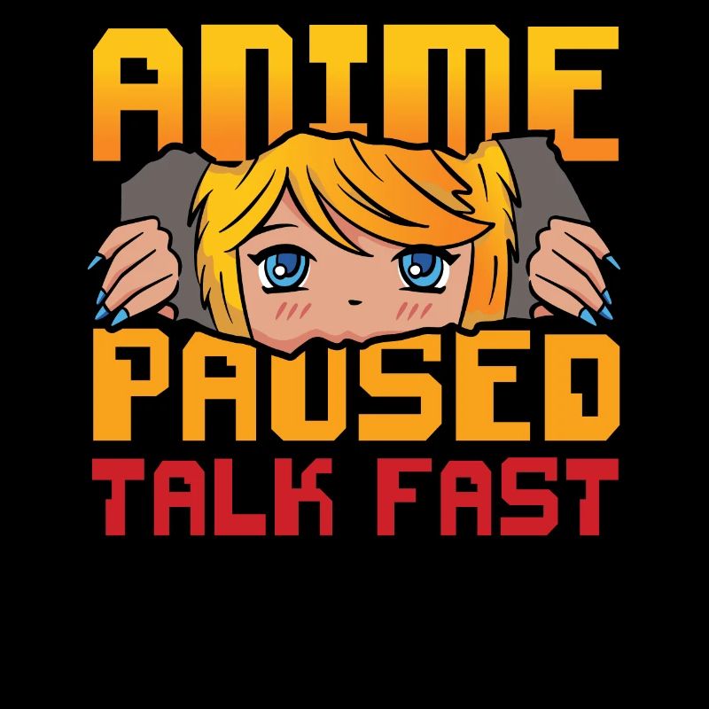 Anime Paused Quick Design Pour
