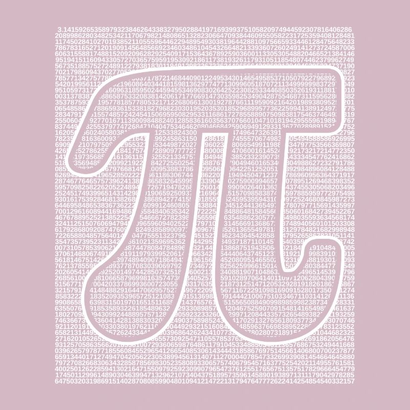 Pi Tag Numéro Art Math Lover