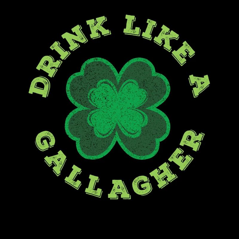 Boisson au trèfle comme Gallagher Saint Patrick