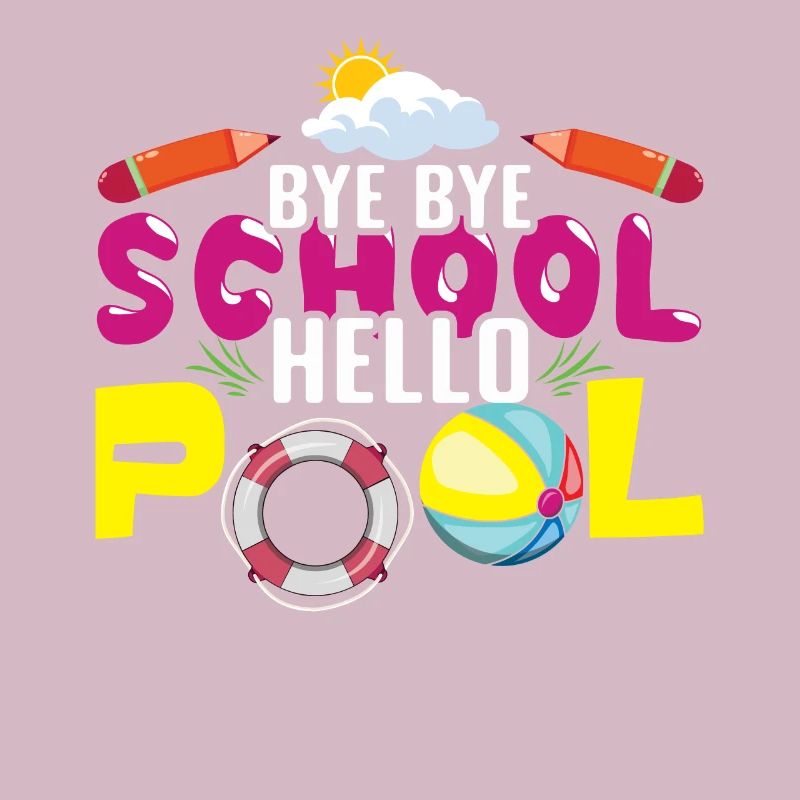 Pool Day Goodbye School Happy Last Class