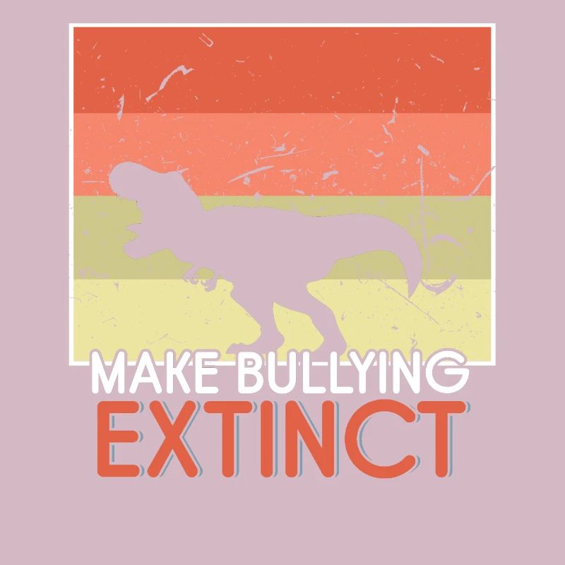 Retro Dinosaur Kindness Awareness Unity Day