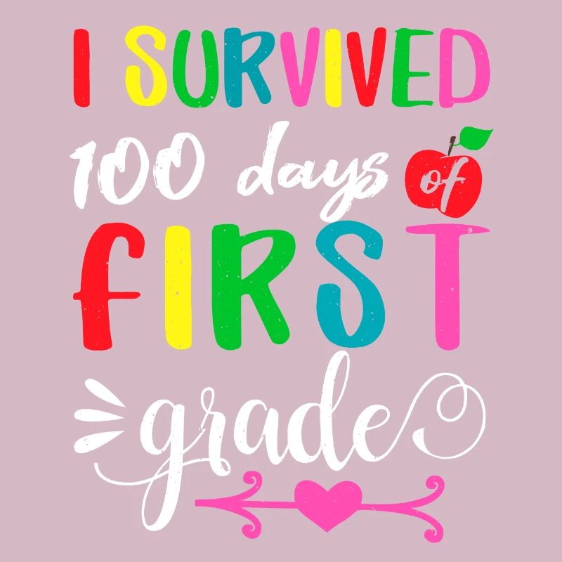 100. Tag überlebte 1. Klasse 100 Tage Schule