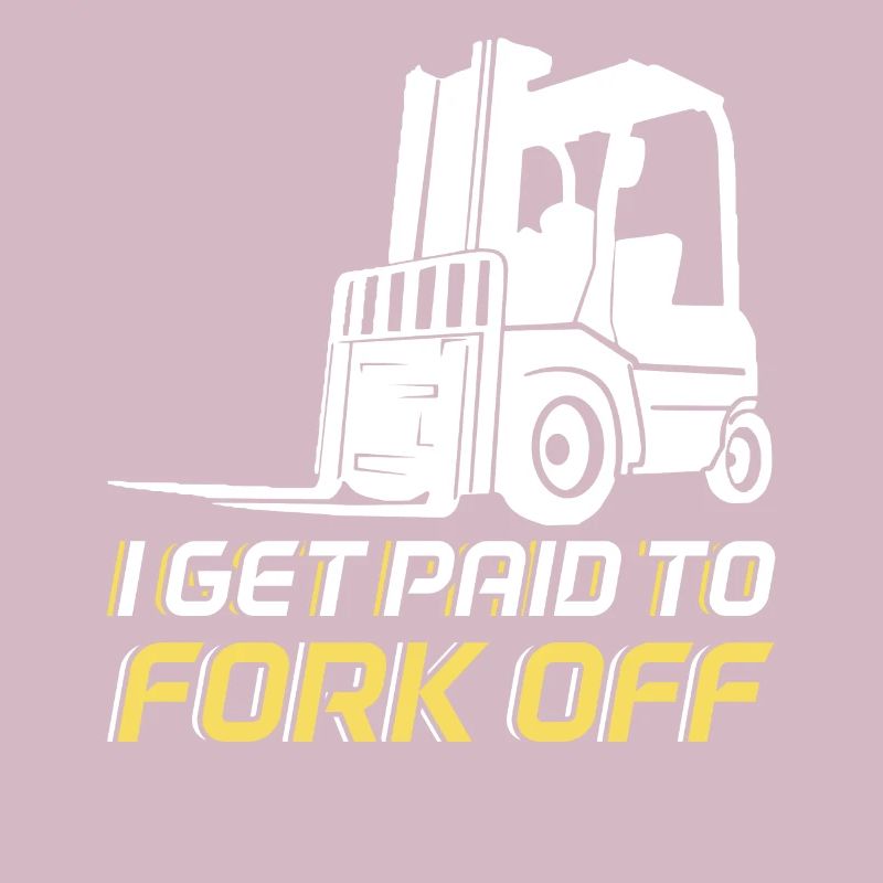 Fork Off Forklift Driver Operator Forklift