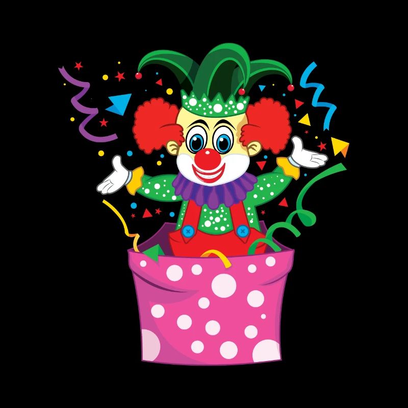 Carnaval Clown Bouffon Cirque Mignon