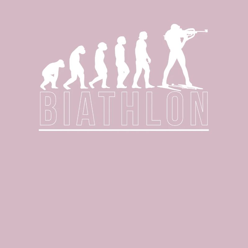 Evolution Biathlon Geschenk Langläufer