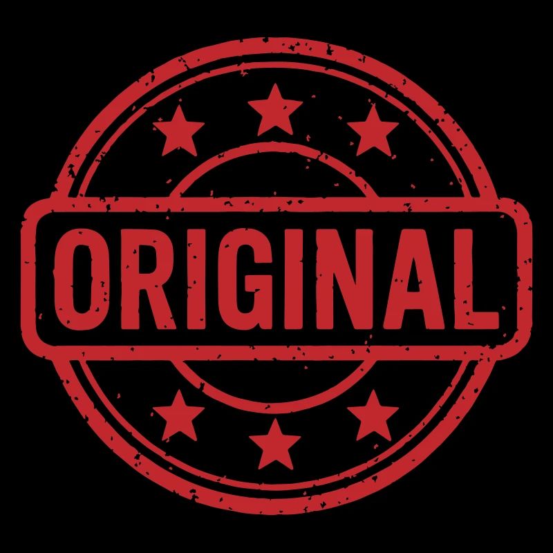 Logo original du timbre. Conception originale de tampon en caoutchouc.
