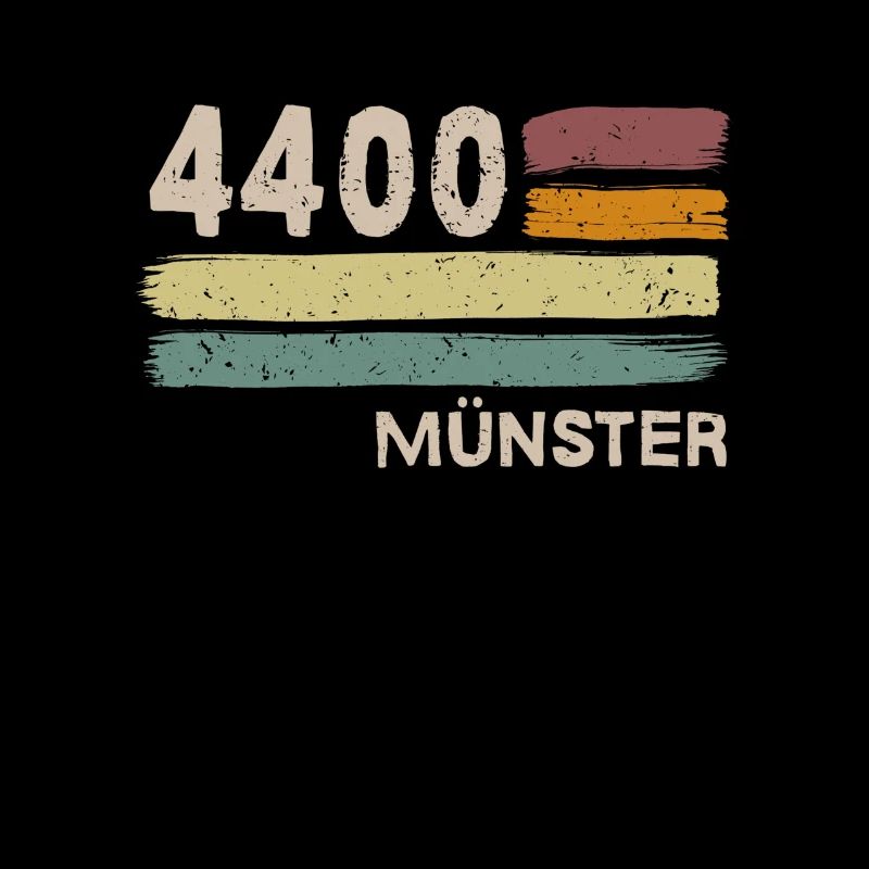 4400 Münster Retro Postcodes Old postcodes Vintage