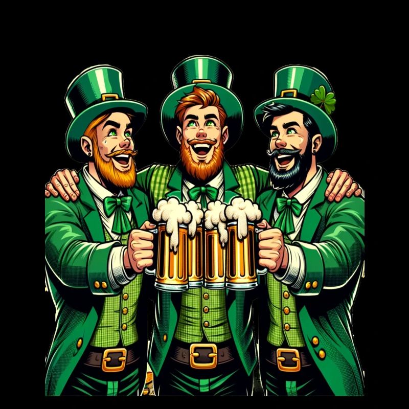 Prost mit Freunden
