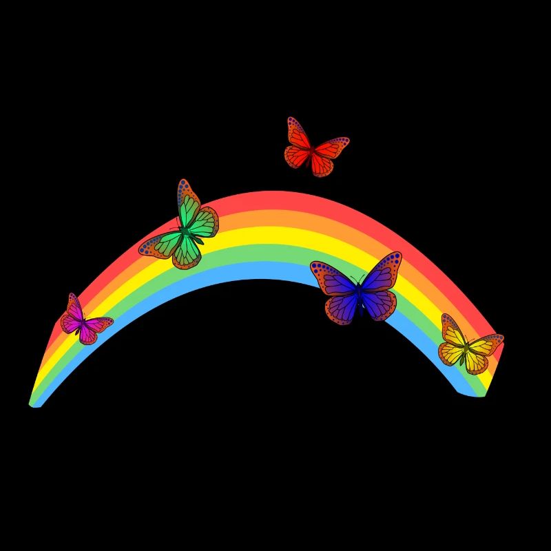 Schmetterling Regenbogen