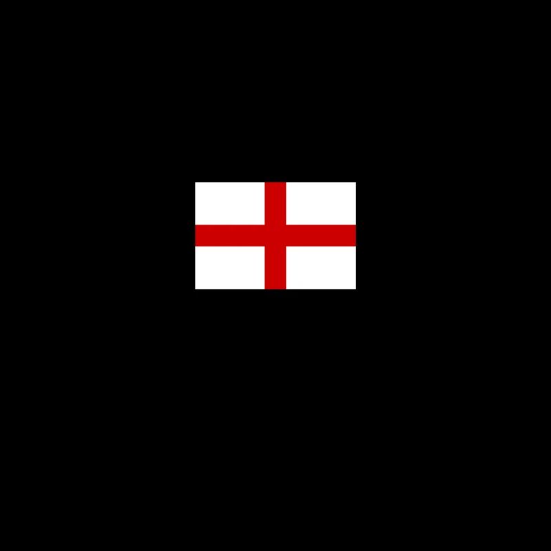 Brighton en Angleterre avec drapeau anglais