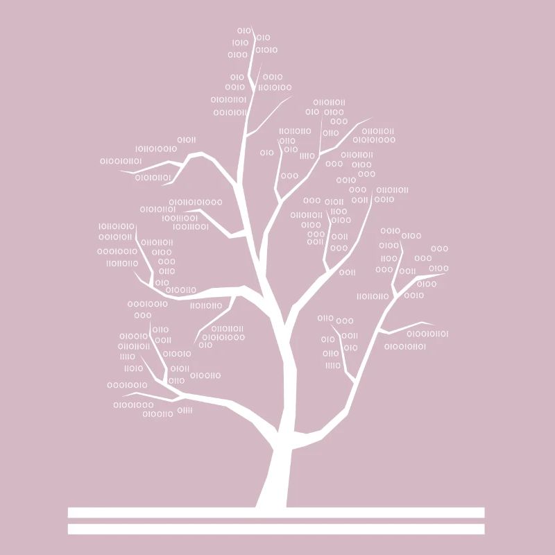 Informatik Lehrer Binärcode Baumstruktur Geschenk