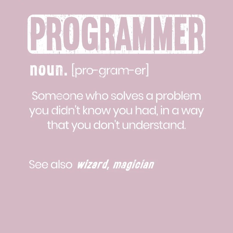 Funny Programmer Definition Software Developer