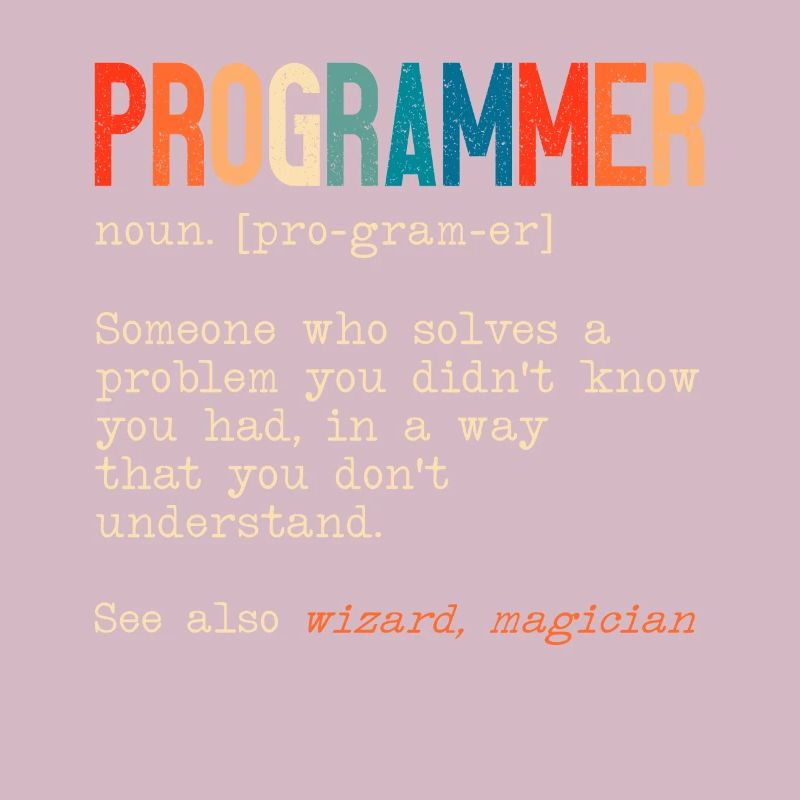 Funny Programmer Definition Software Developer