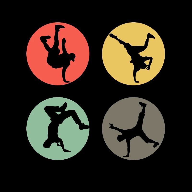 Retro Breakdance Bboying Geschenk I Breakdancing